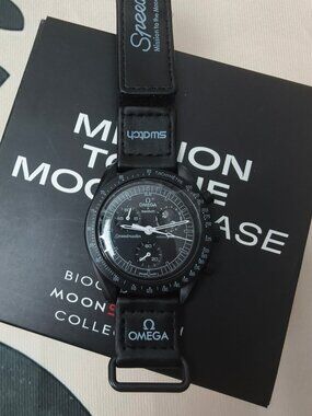 Swatch X Omega Mission To The Moonphase - New Moon Watch